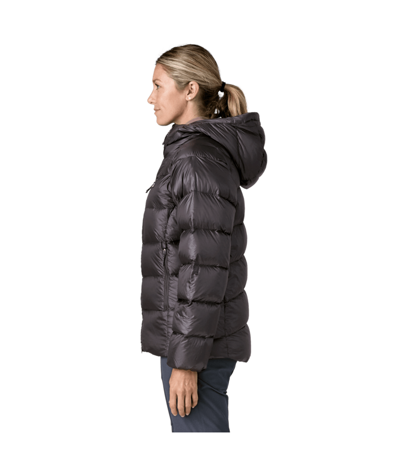 Women's Fitz Roy Down Hoody in Black | Photo 4 | Patagonia