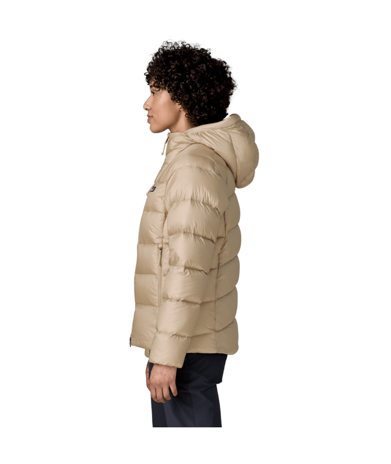 Women's Fitz Roy Down Hoody in Pumice | Photo 4 | Patagonia
