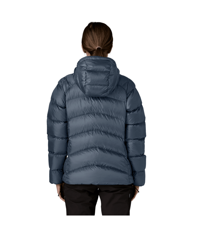 Women's Fitz Roy Down Hoody in Summit Blue | Photo 3 | Patagonia