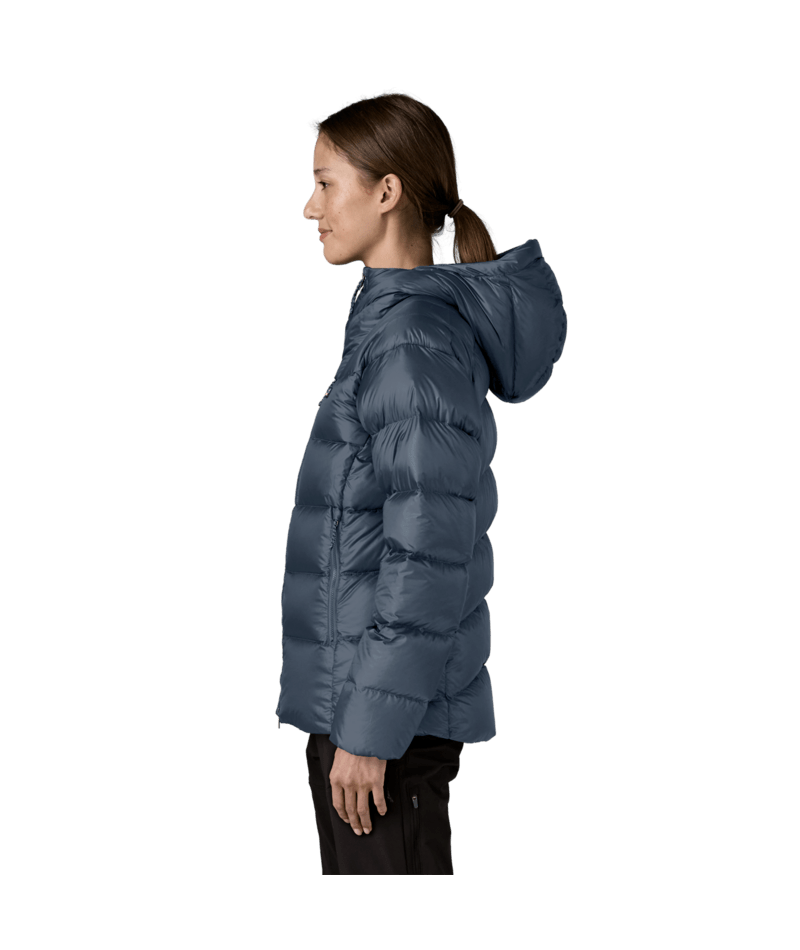 Women's Fitz Roy Down Hoody in Summit Blue | Photo 4 | Patagonia