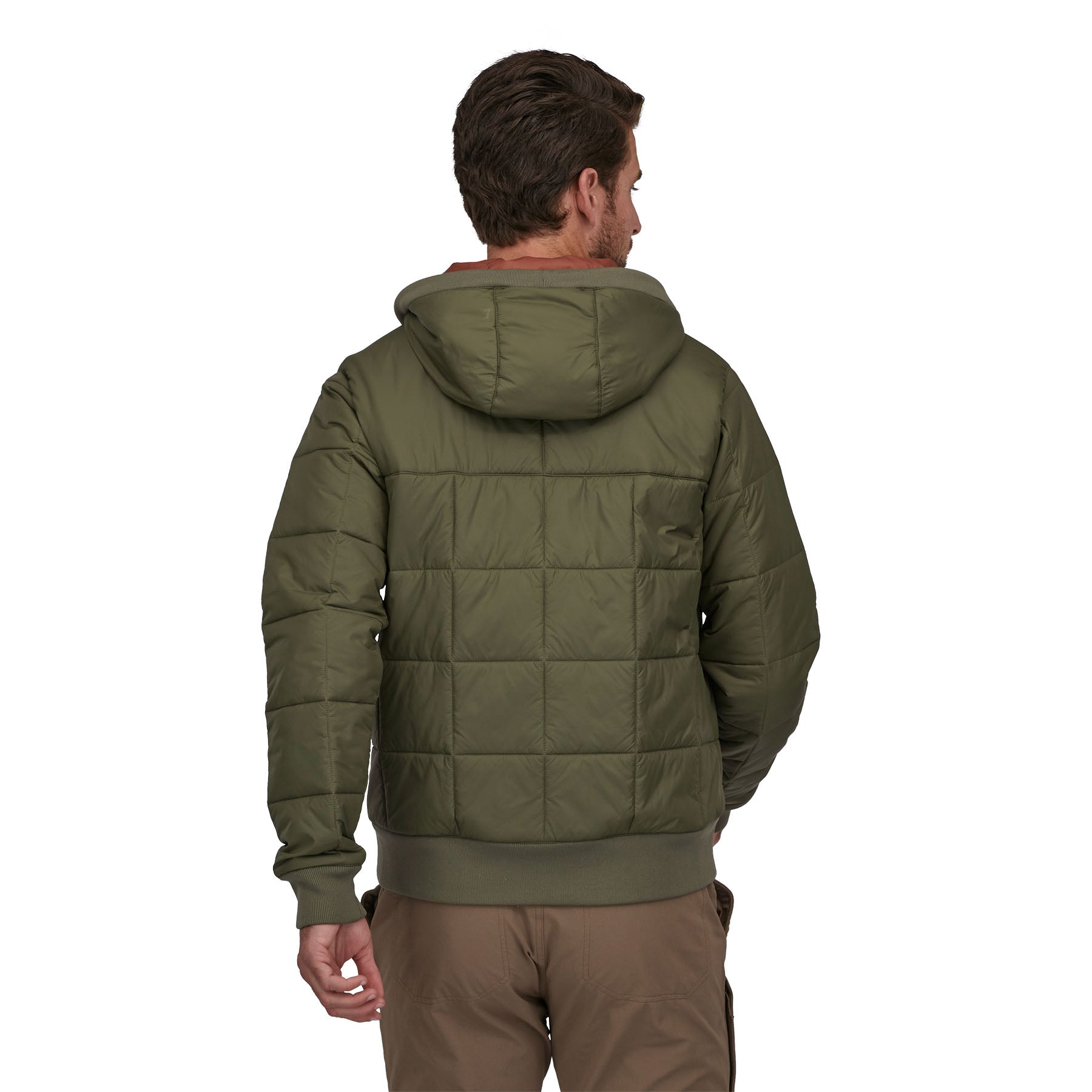 M's Box Quilted Hoody