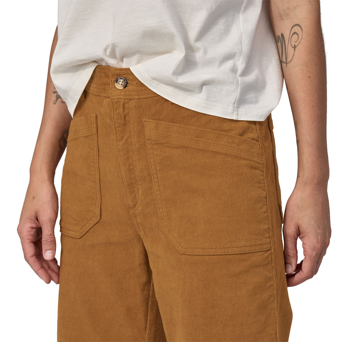 Women's Wide Leg Cord Pants