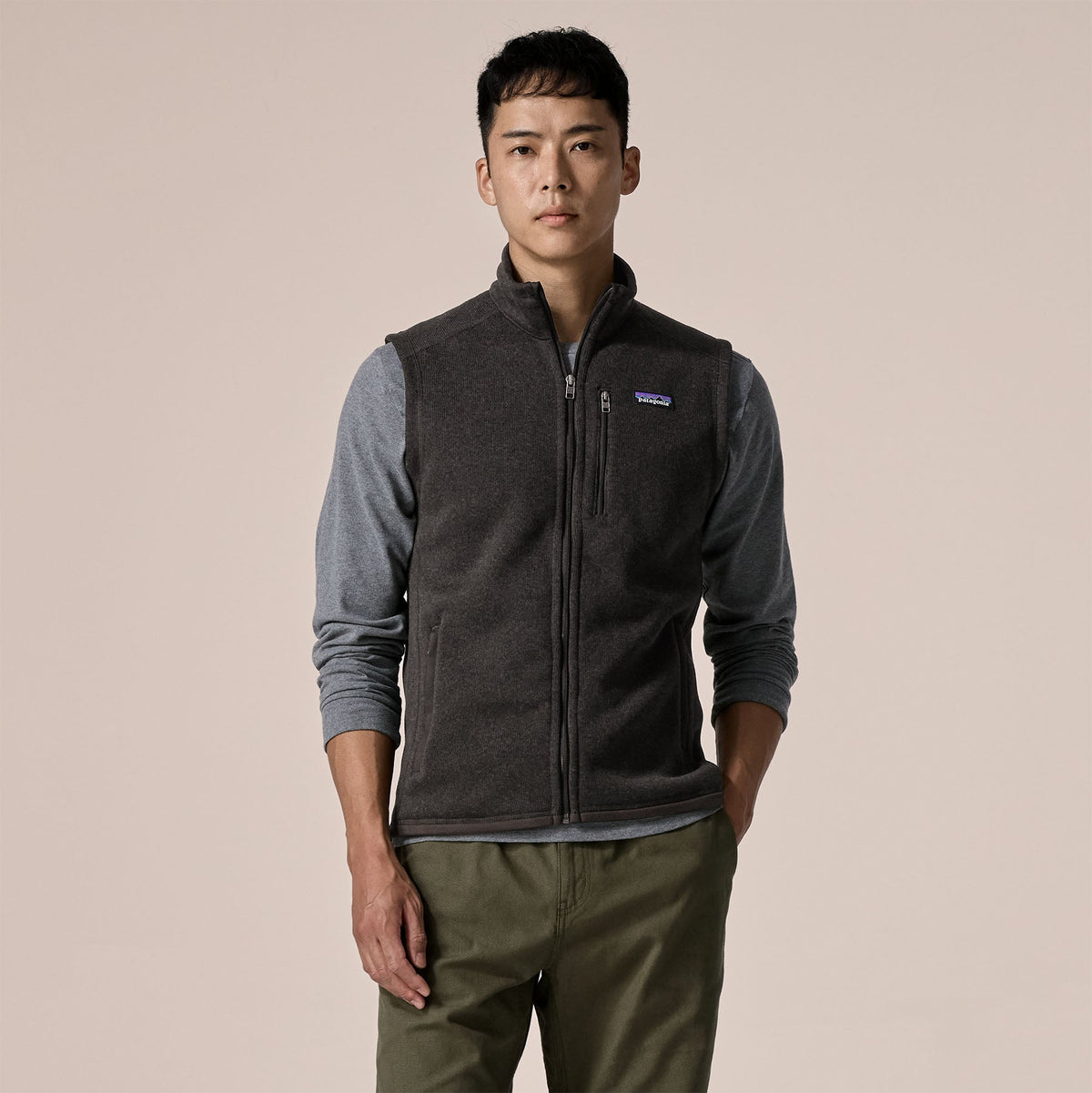 Men's Better Sweater Vest in Black | Photo 2 | Patagonia