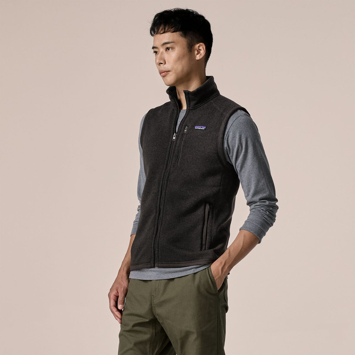 Men's Better Sweater Vest in Black | Photo 5 | Patagonia