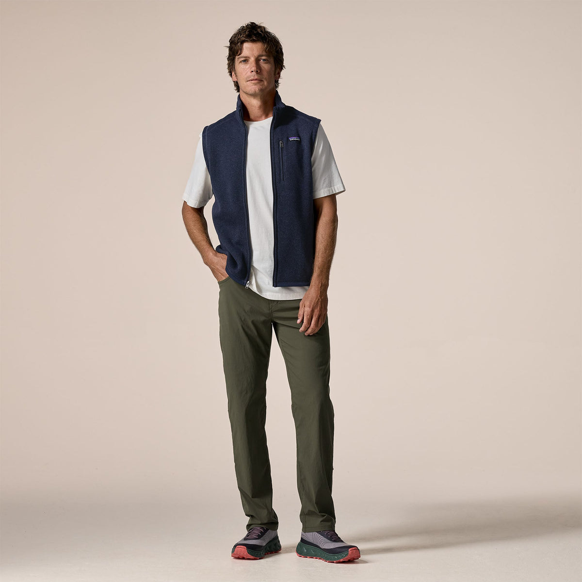 Men's Better Sweater Vest in New Navy | Photo 4 | Patagonia