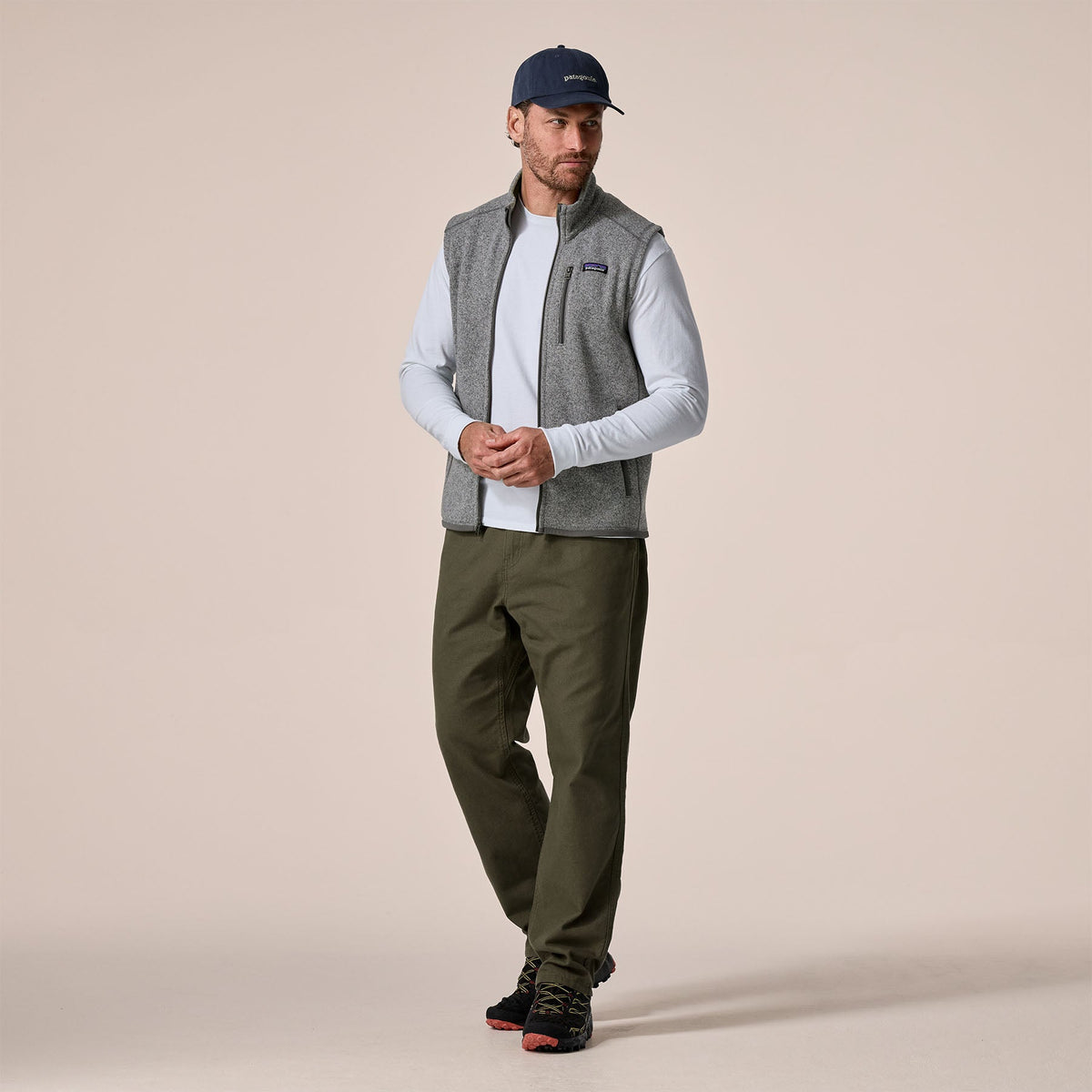 Men's Better Sweater Vest in Stonewash | Photo 5 | Patagonia