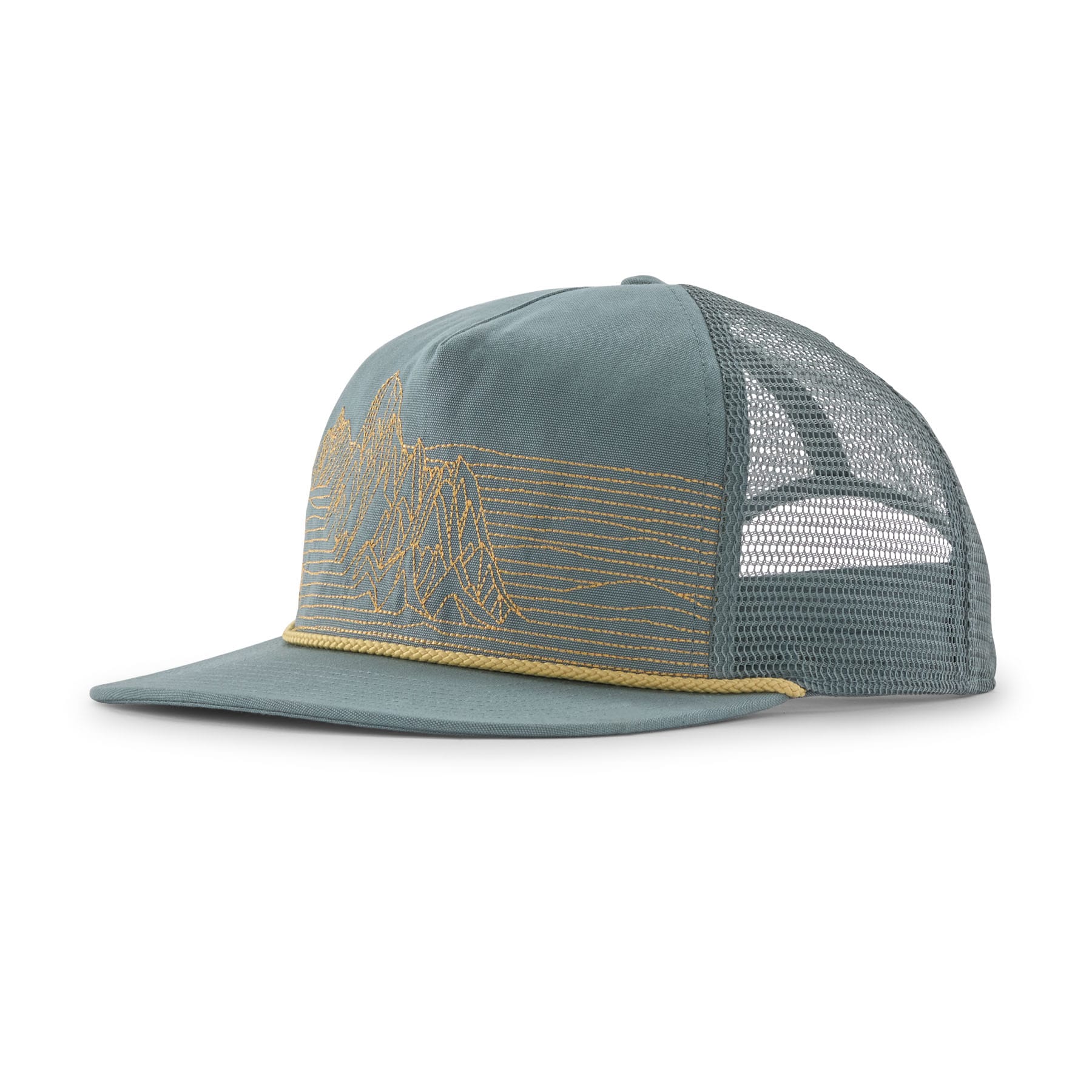 Airfarer Cap in Strataspire Stripe: Blue Sage | Patagonia Bend