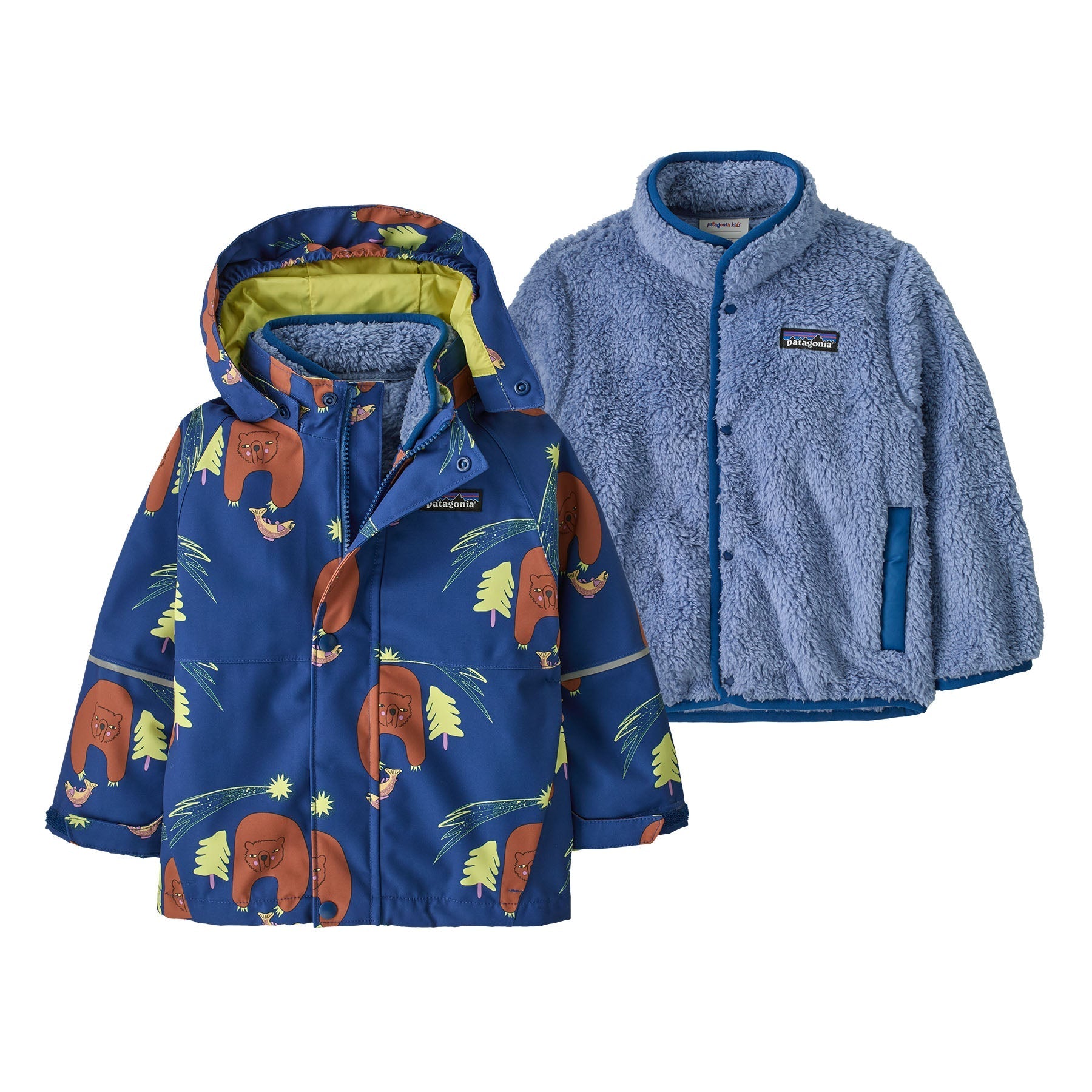 Baby All Seasons 3 - in - 1 Jacket in Beary Fun: Clement Blue | Patagonia Bend