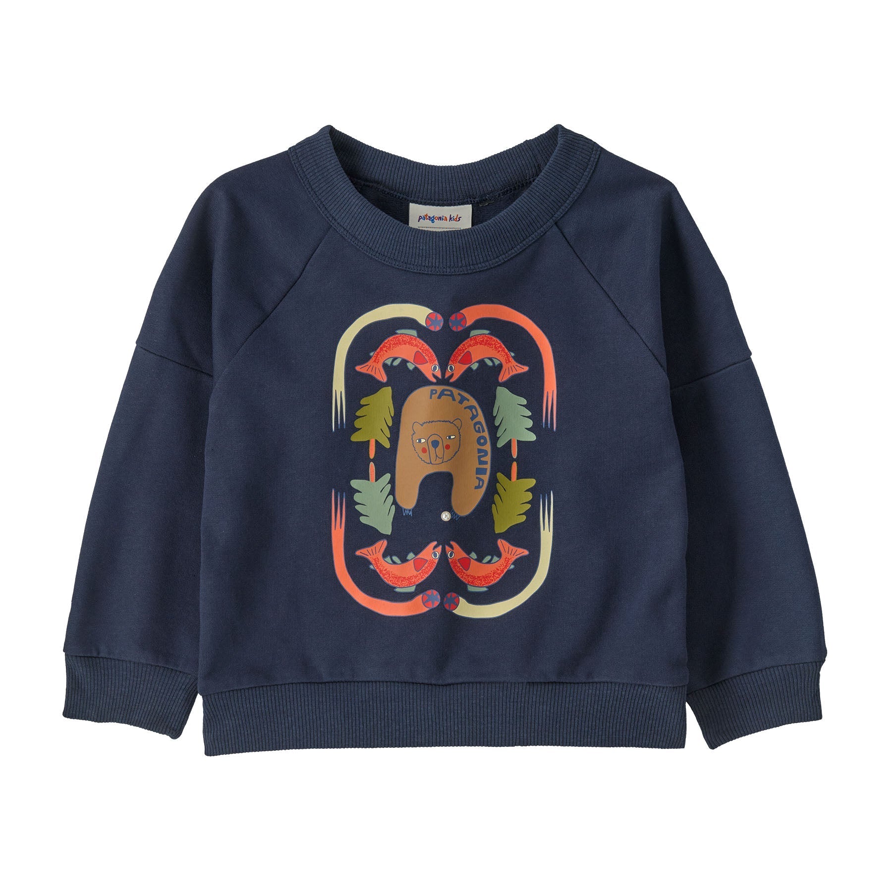 Baby Crew Sweatshirt in Streambeam: New Navy | Patagonia Bend
