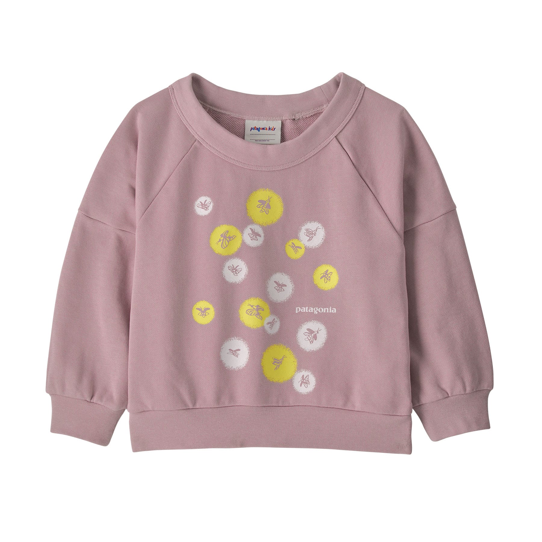 Baby Crew Sweatshirt in Fireflies: Quiet Violet | Patagonia Bend