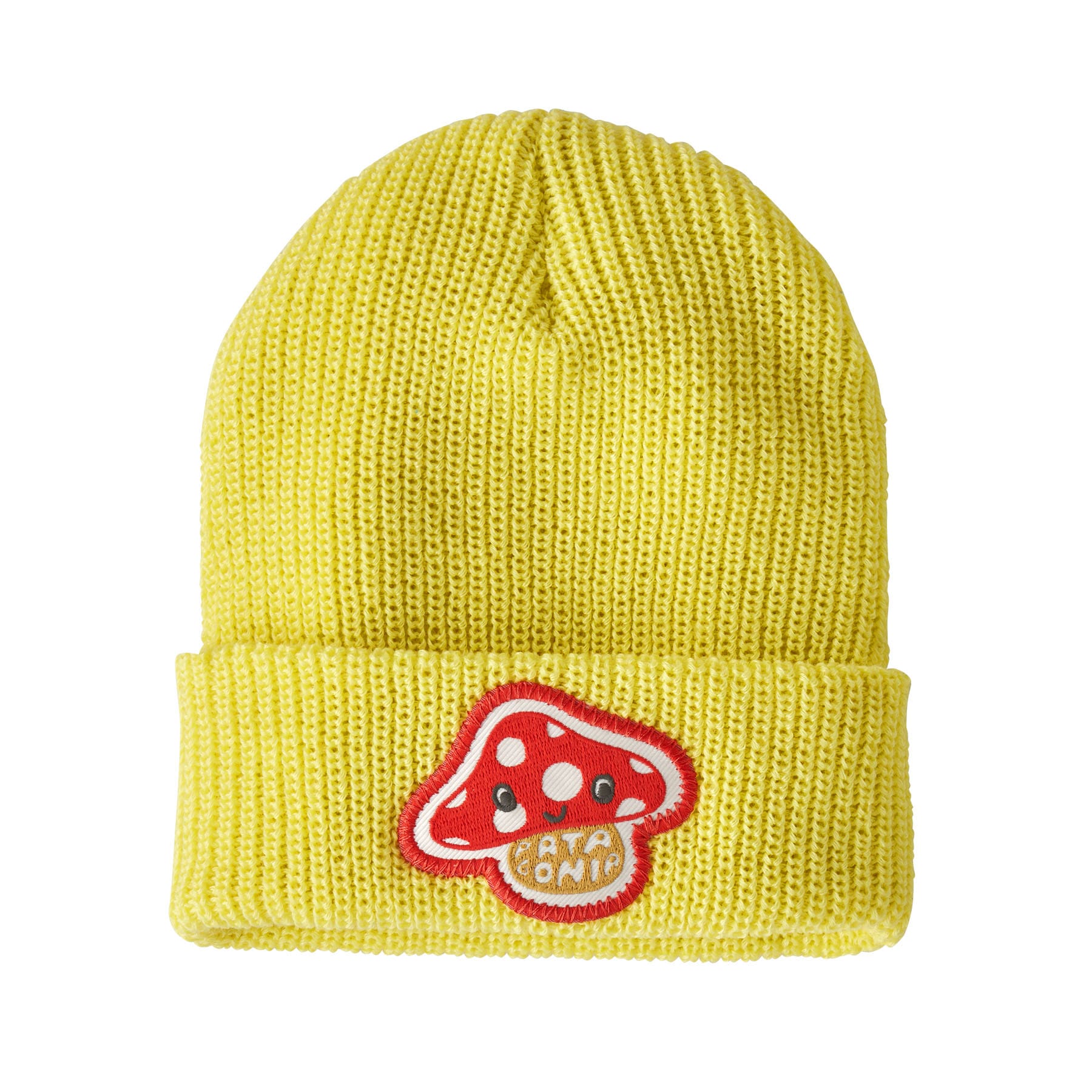 Baby Logo Beanie in Amanita Rita Patch: Nearly Green | Patagonia Bend