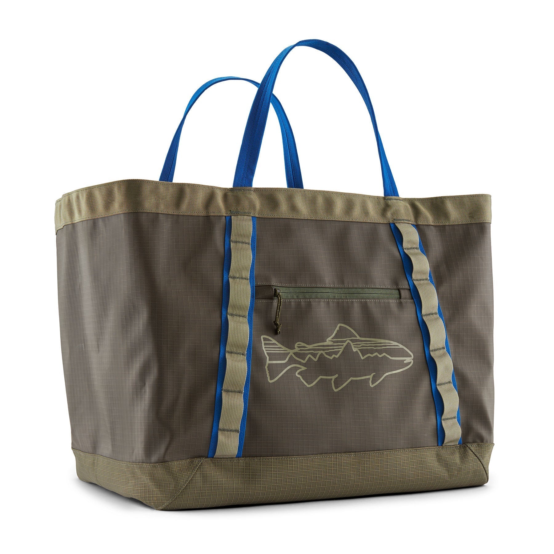 Black Hole Gear Tote in Basin Green w/Fitz Trout | Patagonia Bend