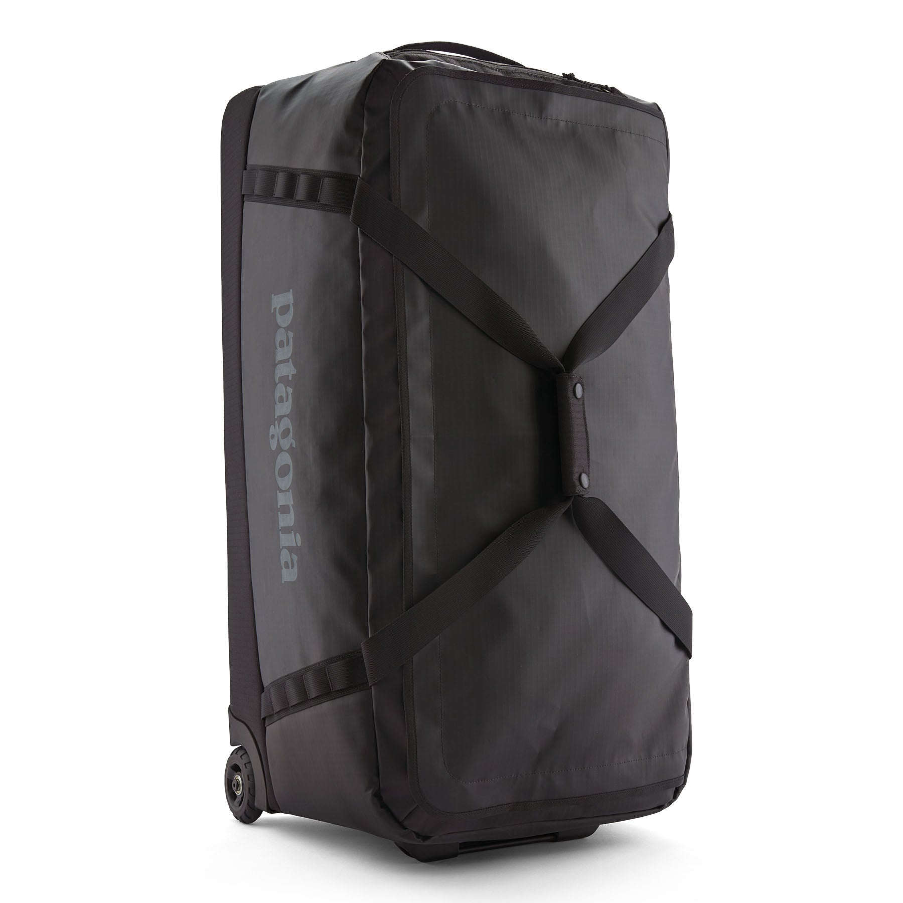 Black Hole Wheeled Duffel 100L in Black w/ Black | Patagonia Bend