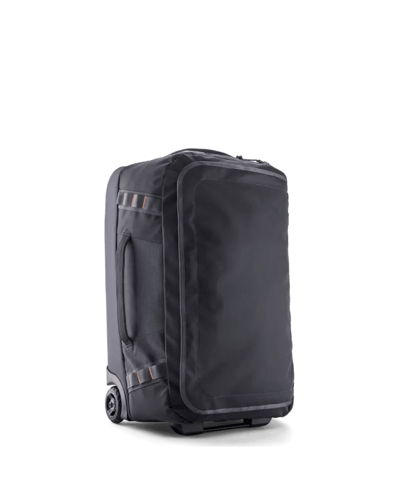 Black Hole® Wheeled Duffel 40L in Black w/ Black | Patagonia Bend