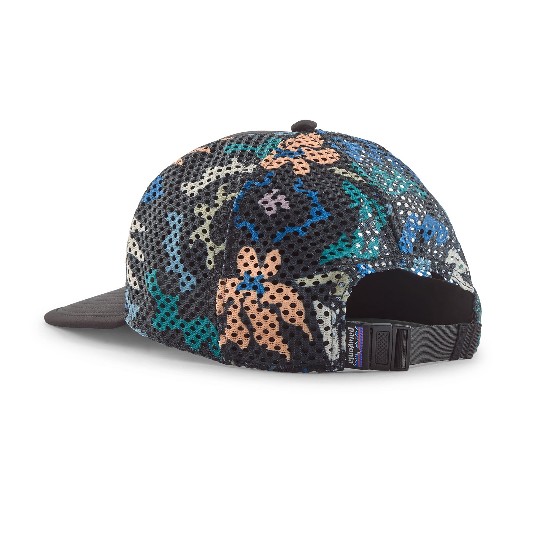 Duckbill Trucker Hat in Black: Kaleido | Patagonia Bend