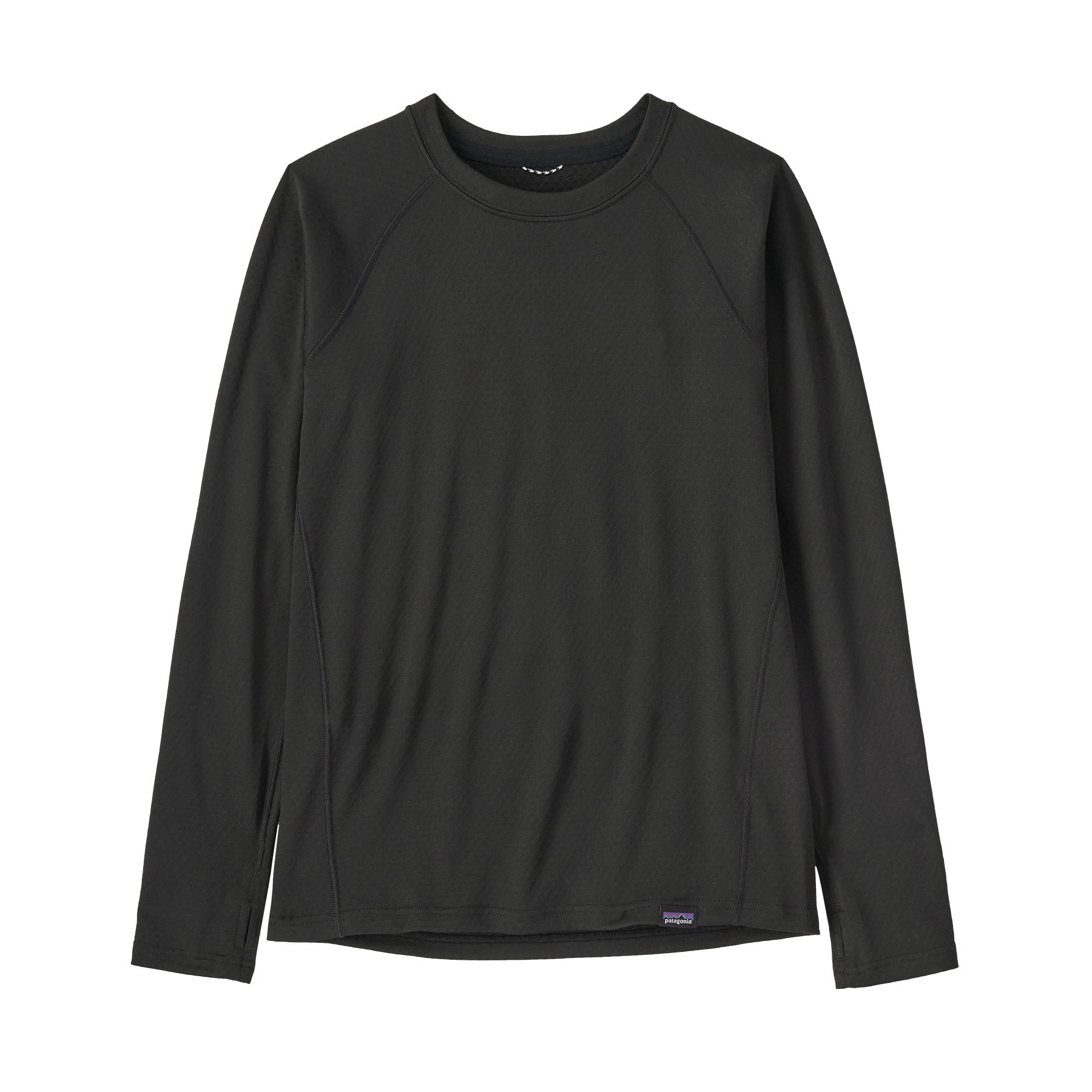 Kid's Capilene® Midweight Crew in Black | Patagonia Bend
