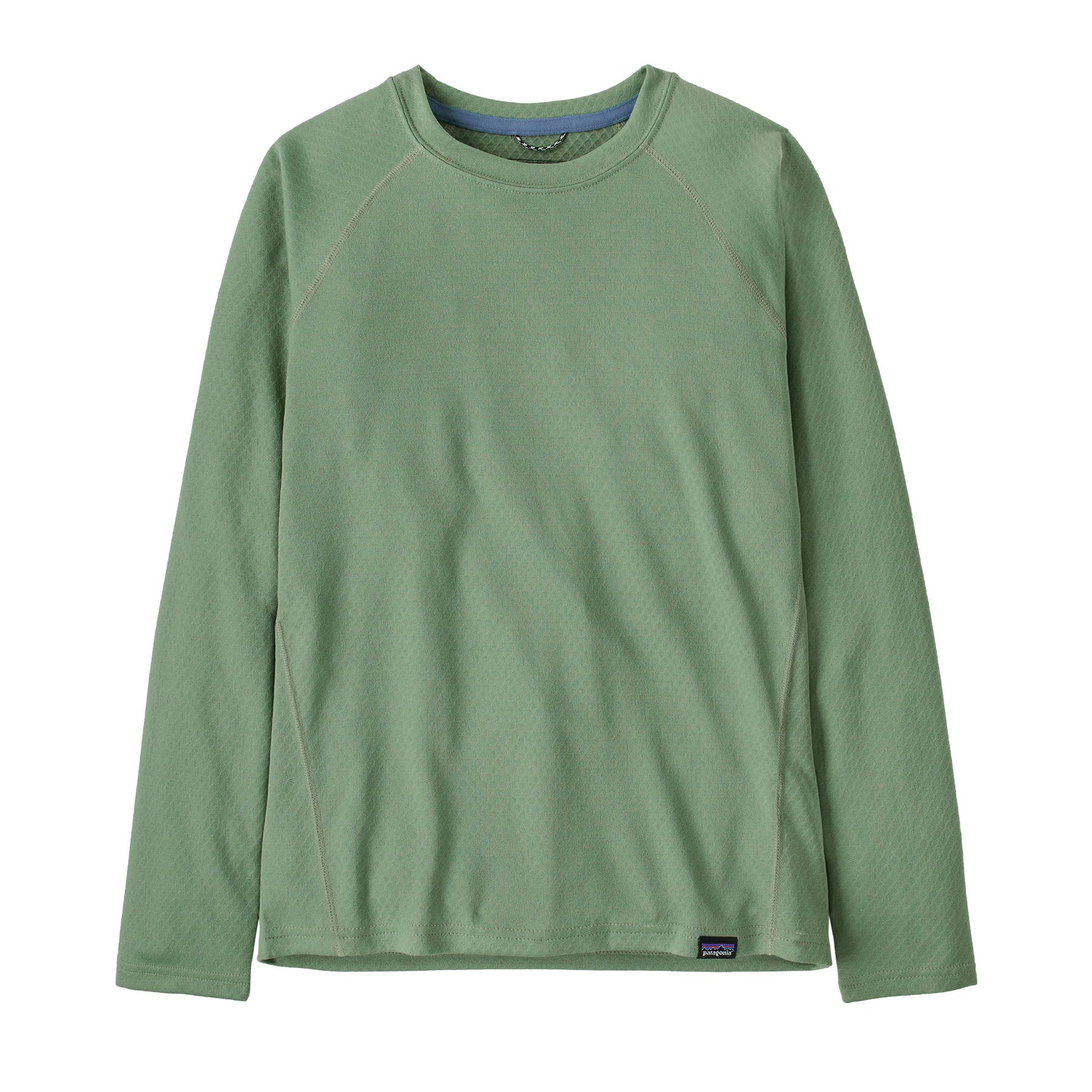 Kid's Capilene® Midweight Crew in Ellwood Green | Patagonia Bend