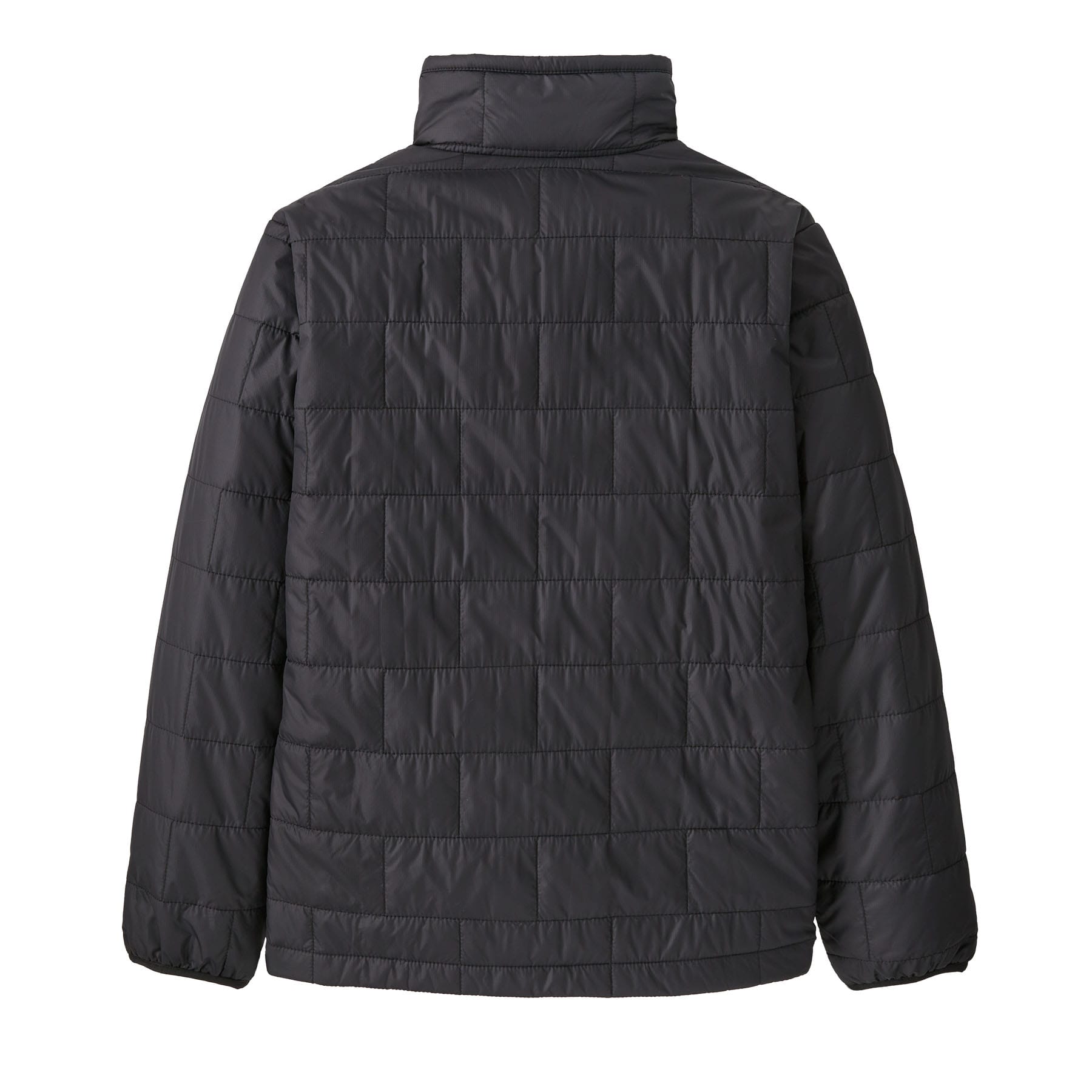 Kid's Nano Puff® Brick Quilt Jacket in Black | Patagonia Bend