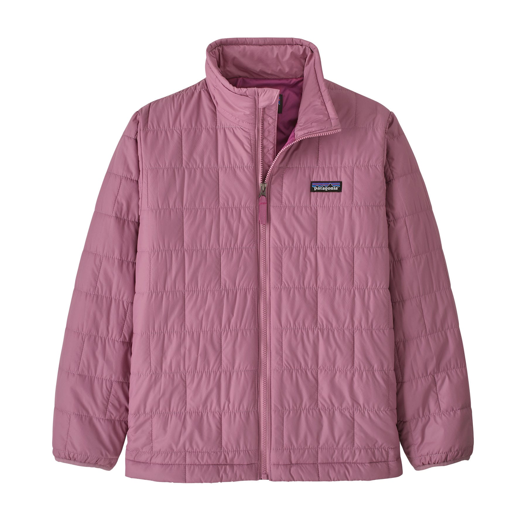 Kid's Nano Puff® Brick Quilt Jacket in LIGHT VIOLET | Patagonia Bend