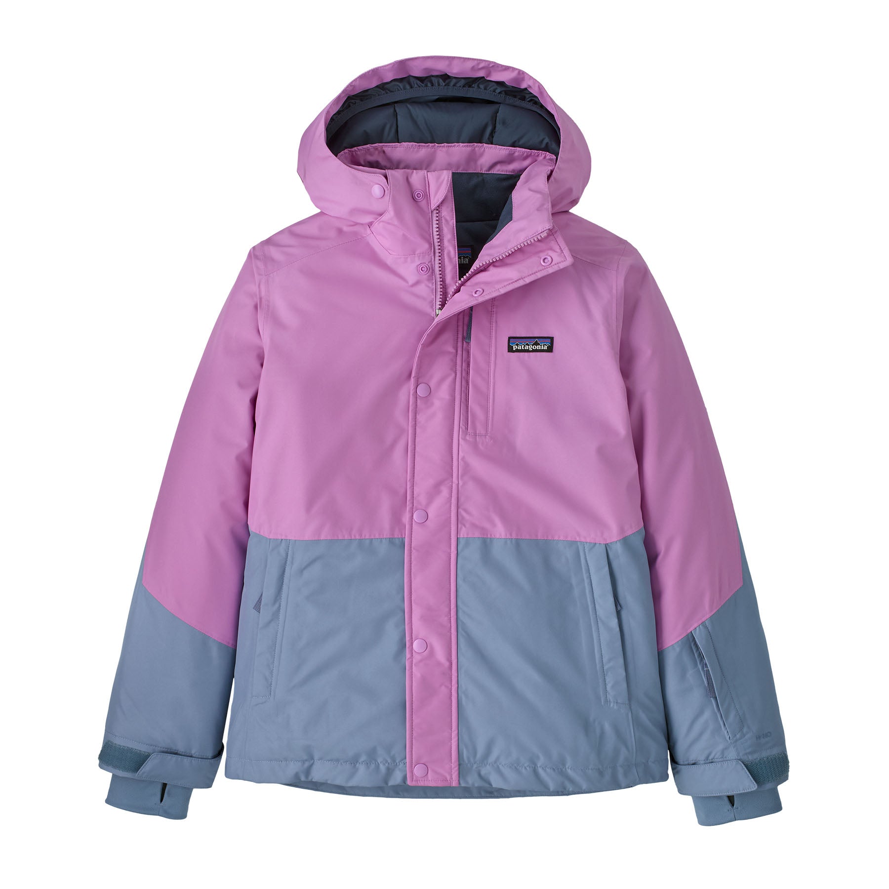 Kid's Powder Town Jacket in Brisk Purple | Patagonia Bend