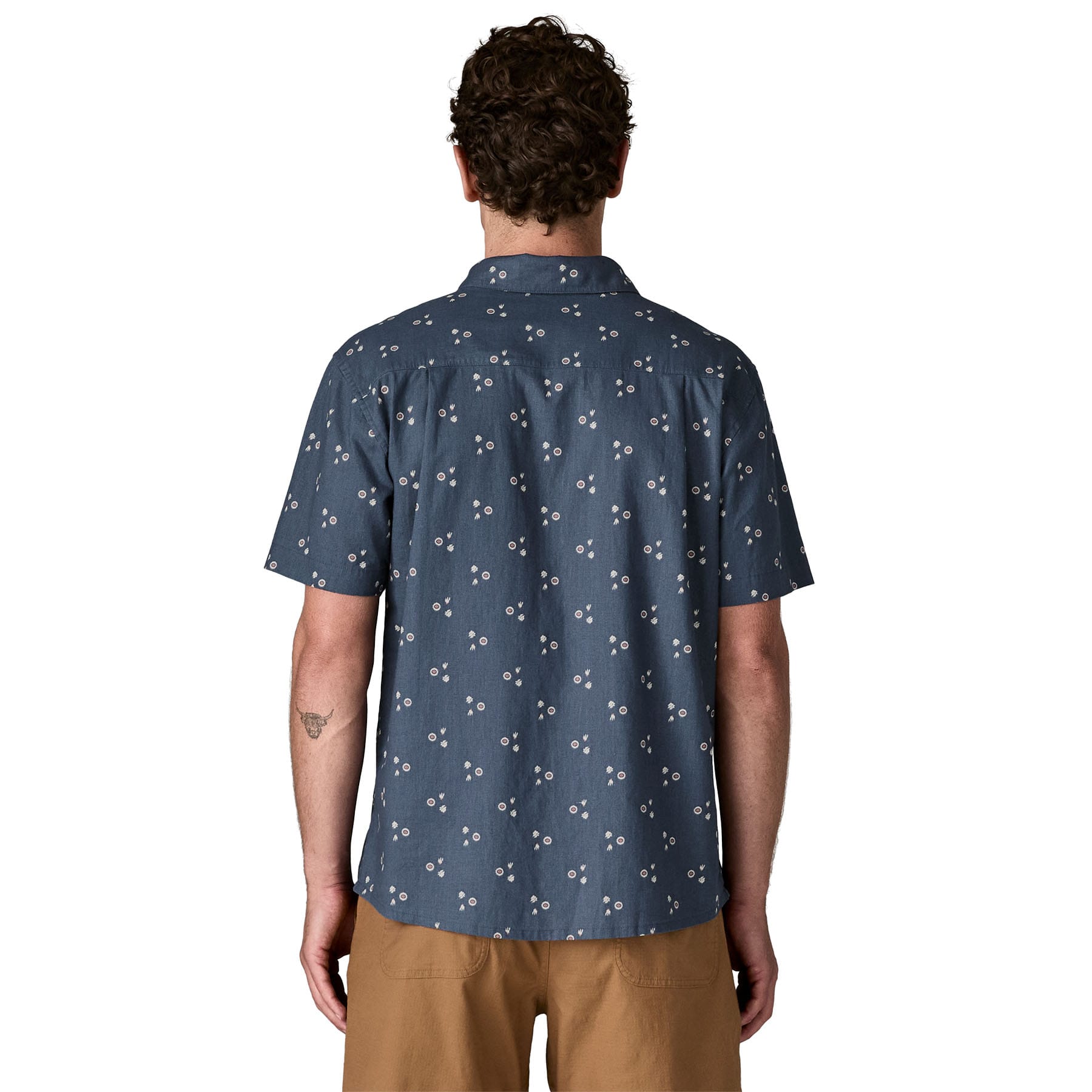 Men's Back Step Shirt in Bouquet: Dolomite Blue | Patagonia Bend