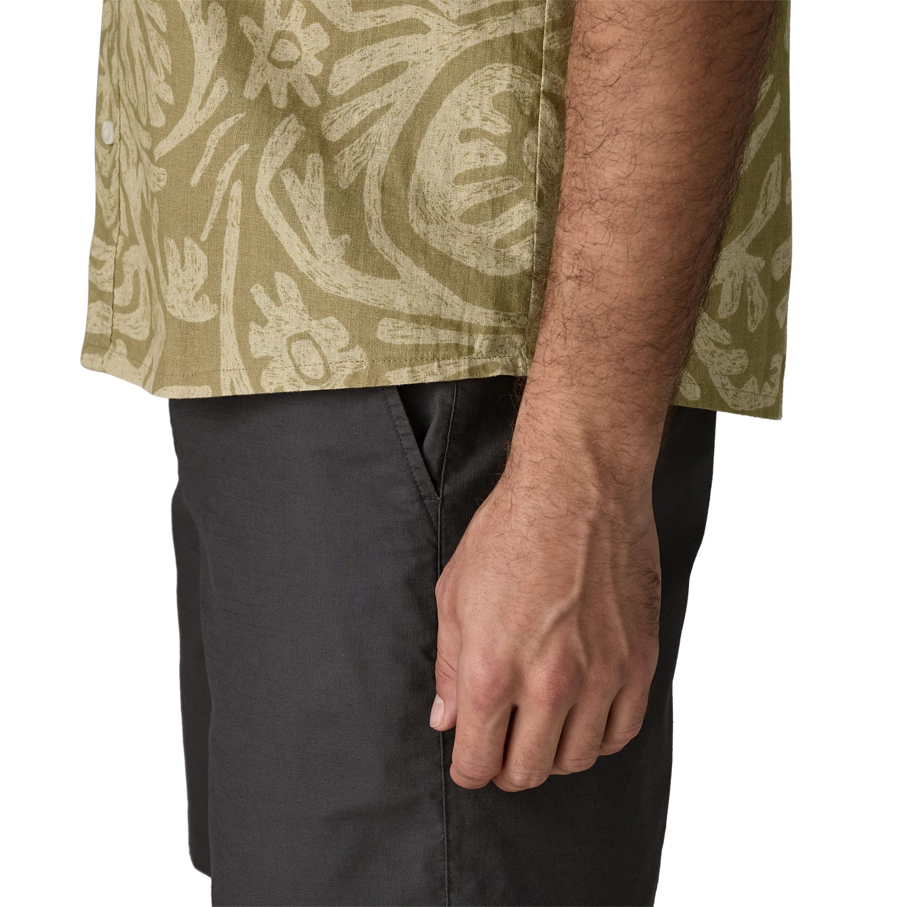 Men's Back Step Shirt in Earthen: Weathered Stone | Patagonia Bend