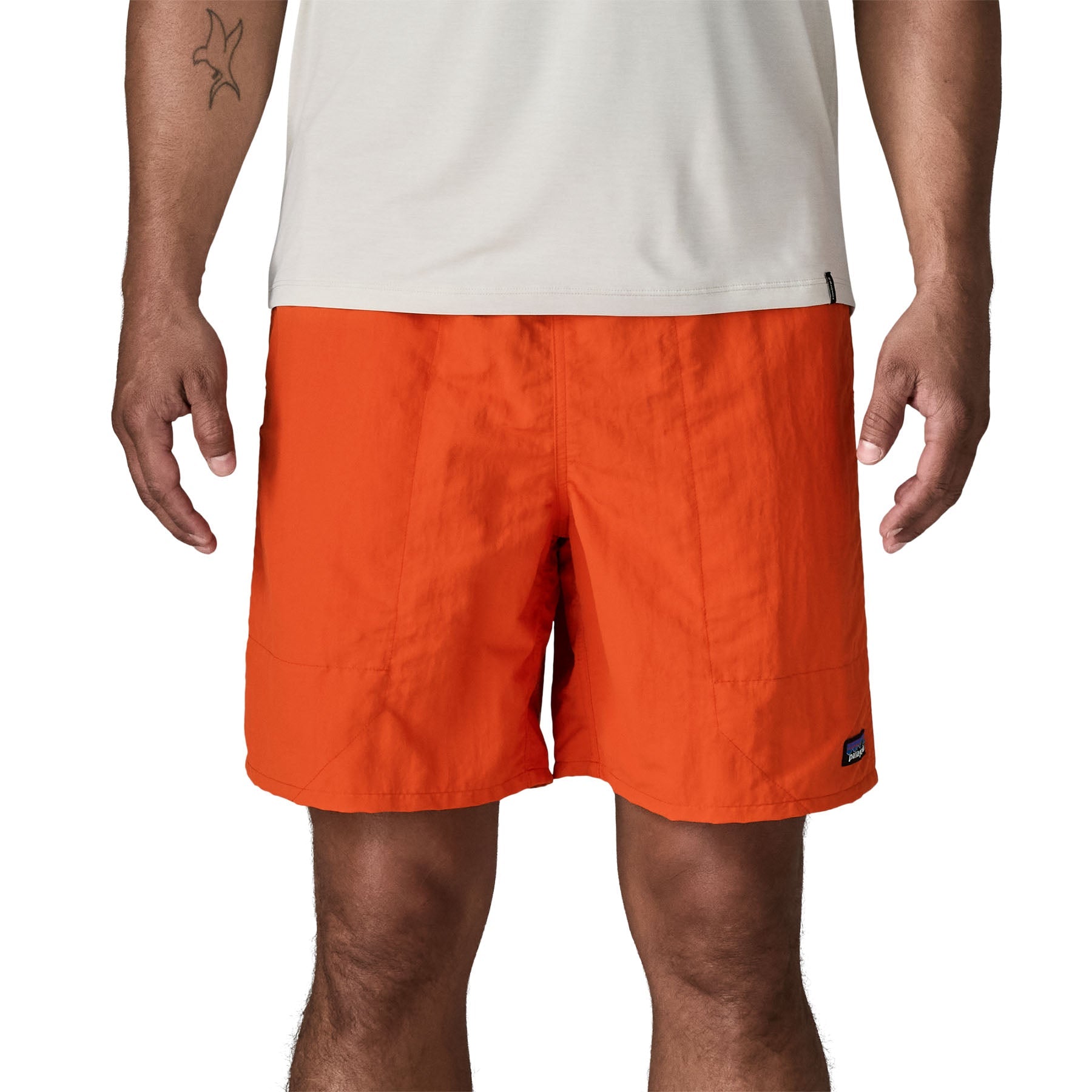 Men's Baggies™ Longs - 7 in. in Coal Orange | Patagonia Bend