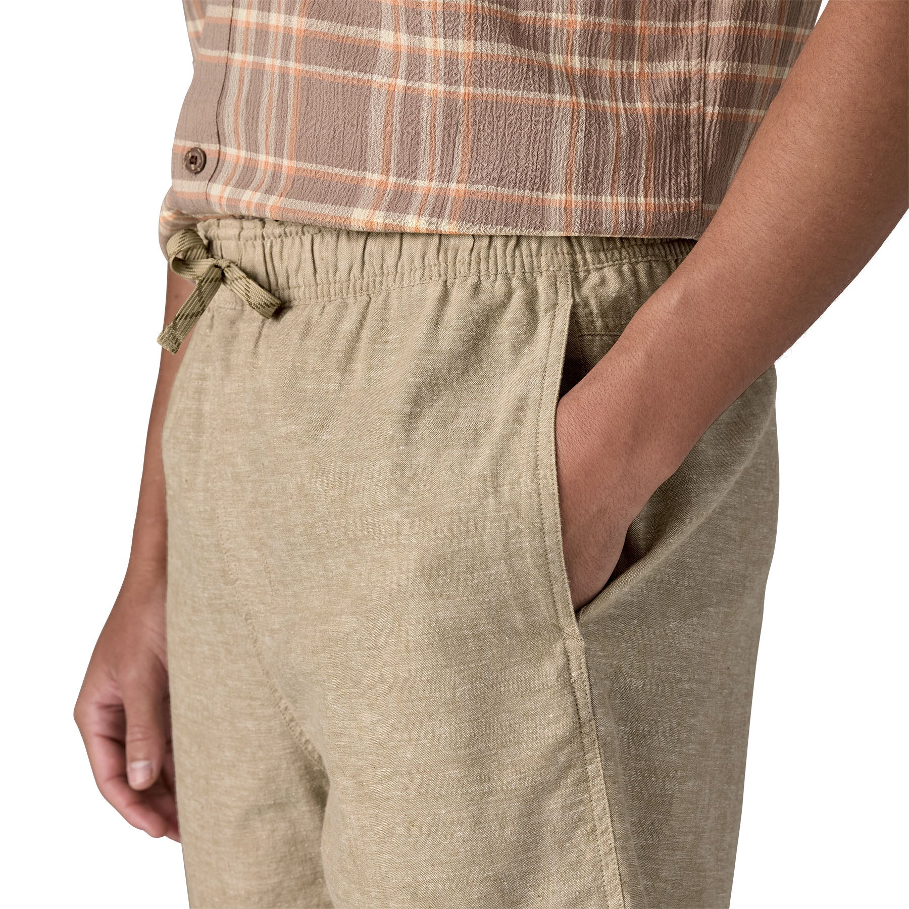 Men's Baggies™ Naturals in CHAMBRAY: MOJAVE KHAKI | Patagonia Bend