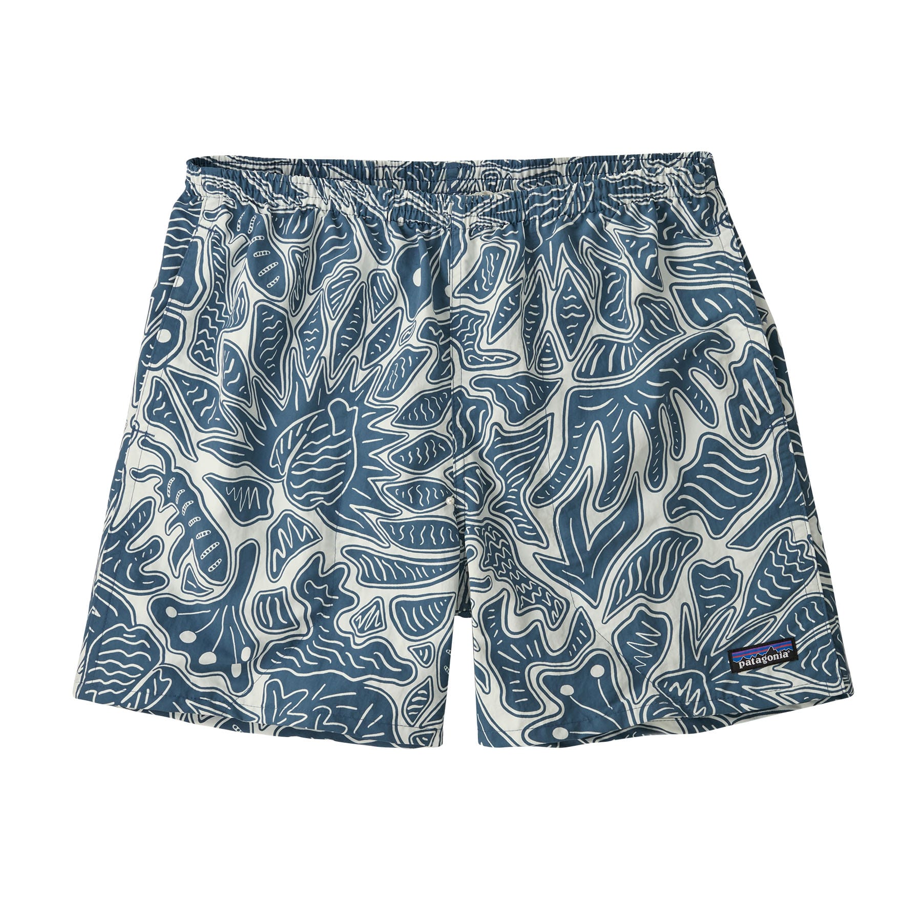 Men's Baggies™ Shorts - 5 in. in Bees and Flowers: Still Blue | Patagonia Bend