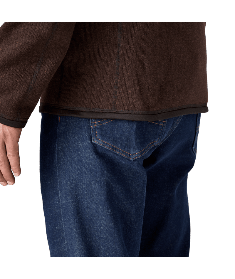 Men's Better Sweater 1/4 Zip in Den Brown | Photo 7 | Patagonia