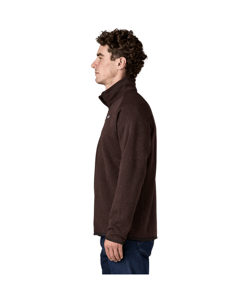 Men's Better Sweater 1/4 Zip in Den Brown | Photo 4 | Patagonia