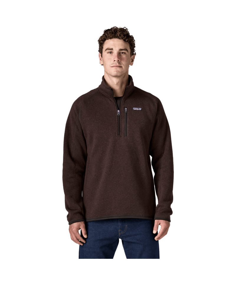 Men's Better Sweater 1/4 Zip in Den Brown | Photo 2 | Patagonia