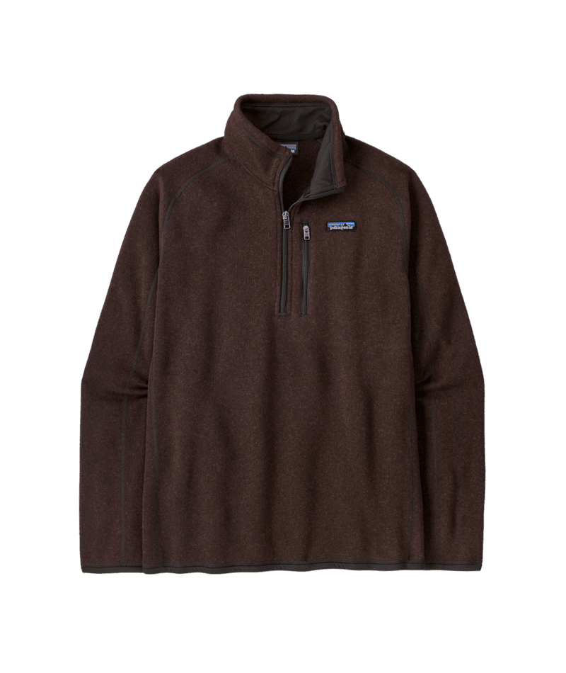 Men's Better Sweater 1/4 Zip in Den Brown | Photo 1 | Patagonia