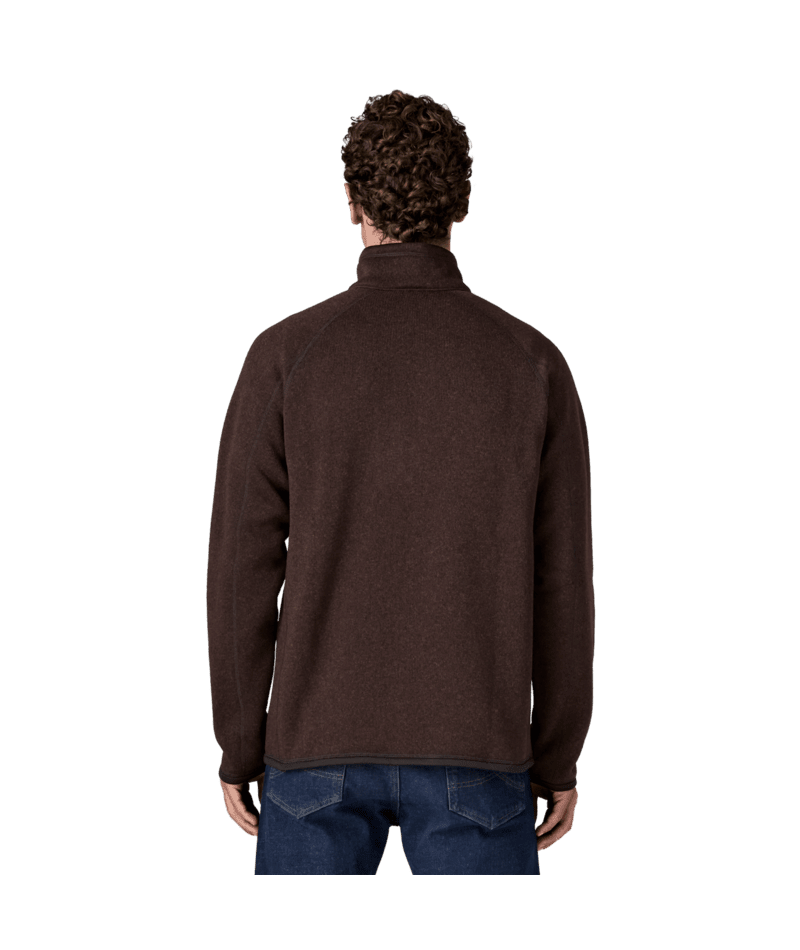 Men's Better Sweater 1/4 Zip in Den Brown | Photo 3 | Patagonia