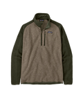 Men's Better Sweater 1/4 Zip in Seabird Grey | Patagonia Bend