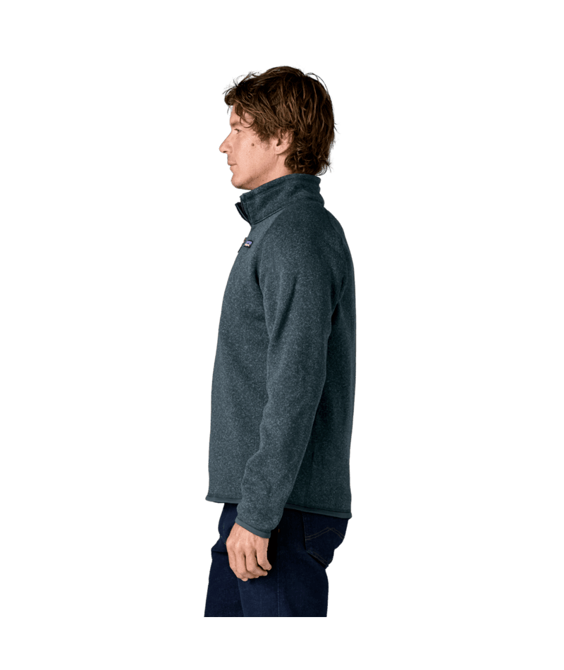 Men's Better Sweater 1/4 Zip in Summit Blue | Photo 4 | Patagonia