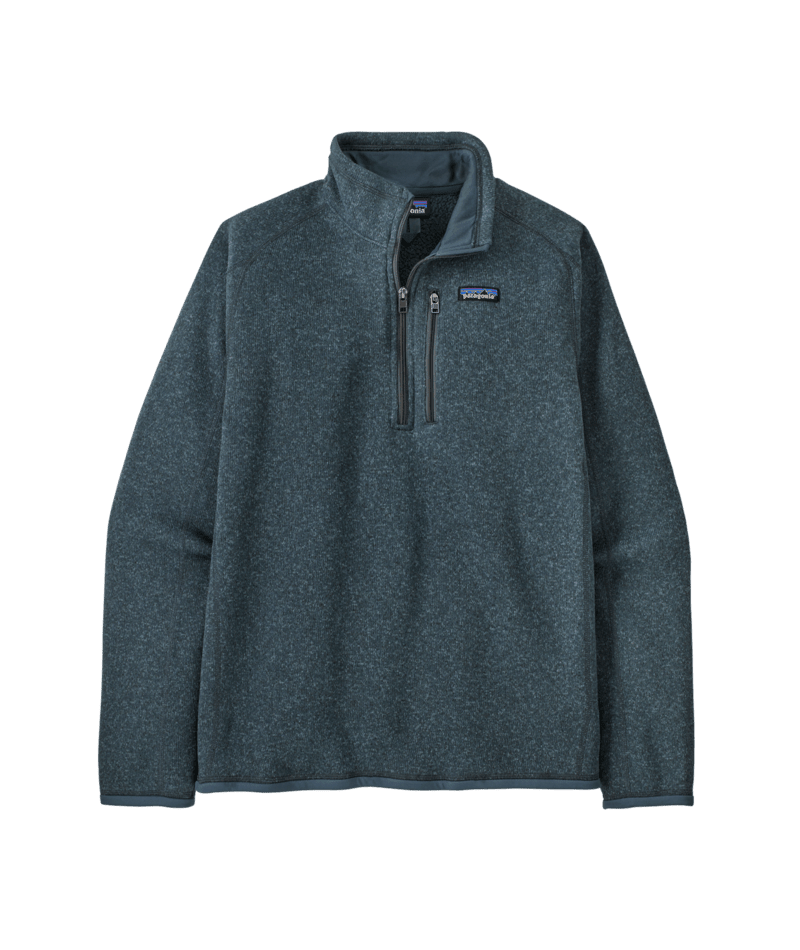 Men's Better Sweater 1/4 Zip in Summit Blue | Photo 1 | Patagonia