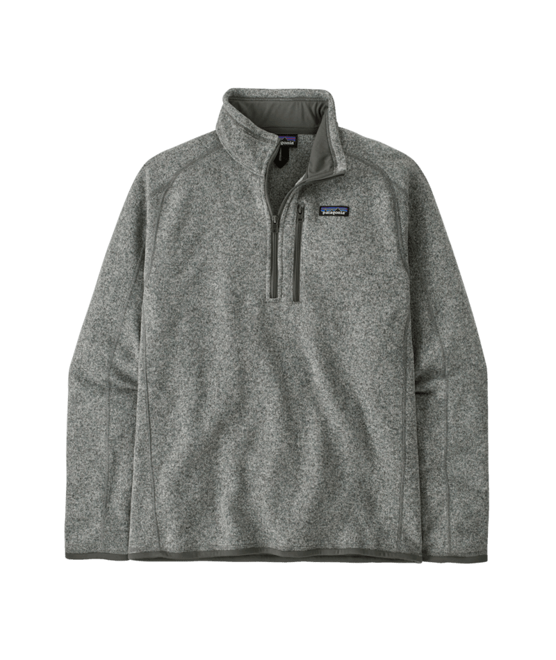 Men's Better Sweater® 1/4 Zip in Stonewash | Patagonia Bend