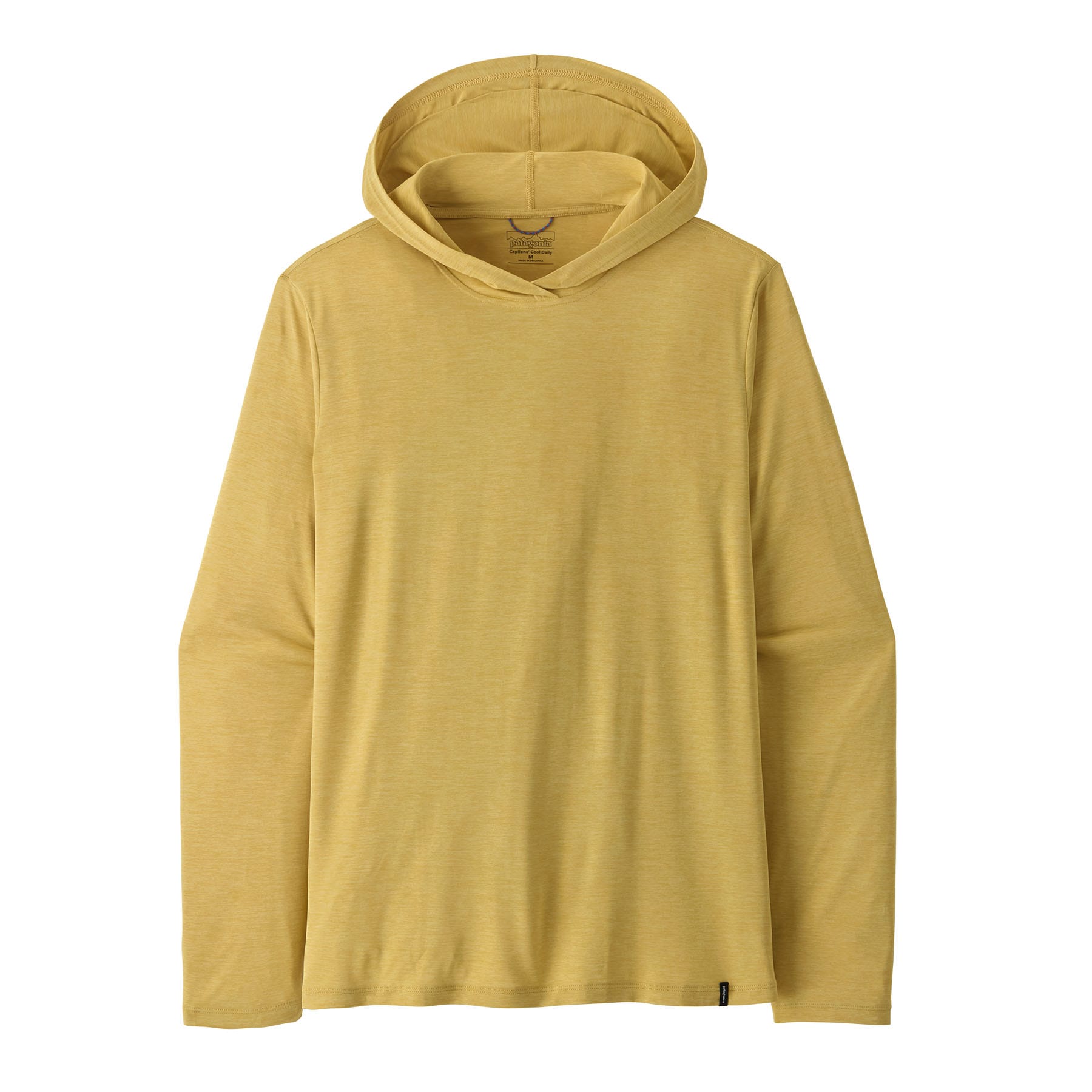 Men's Capilene® Cool Daily Hoody in Limestone Yellow - Light Limestone Yellow X - Dye | Patagonia Bend