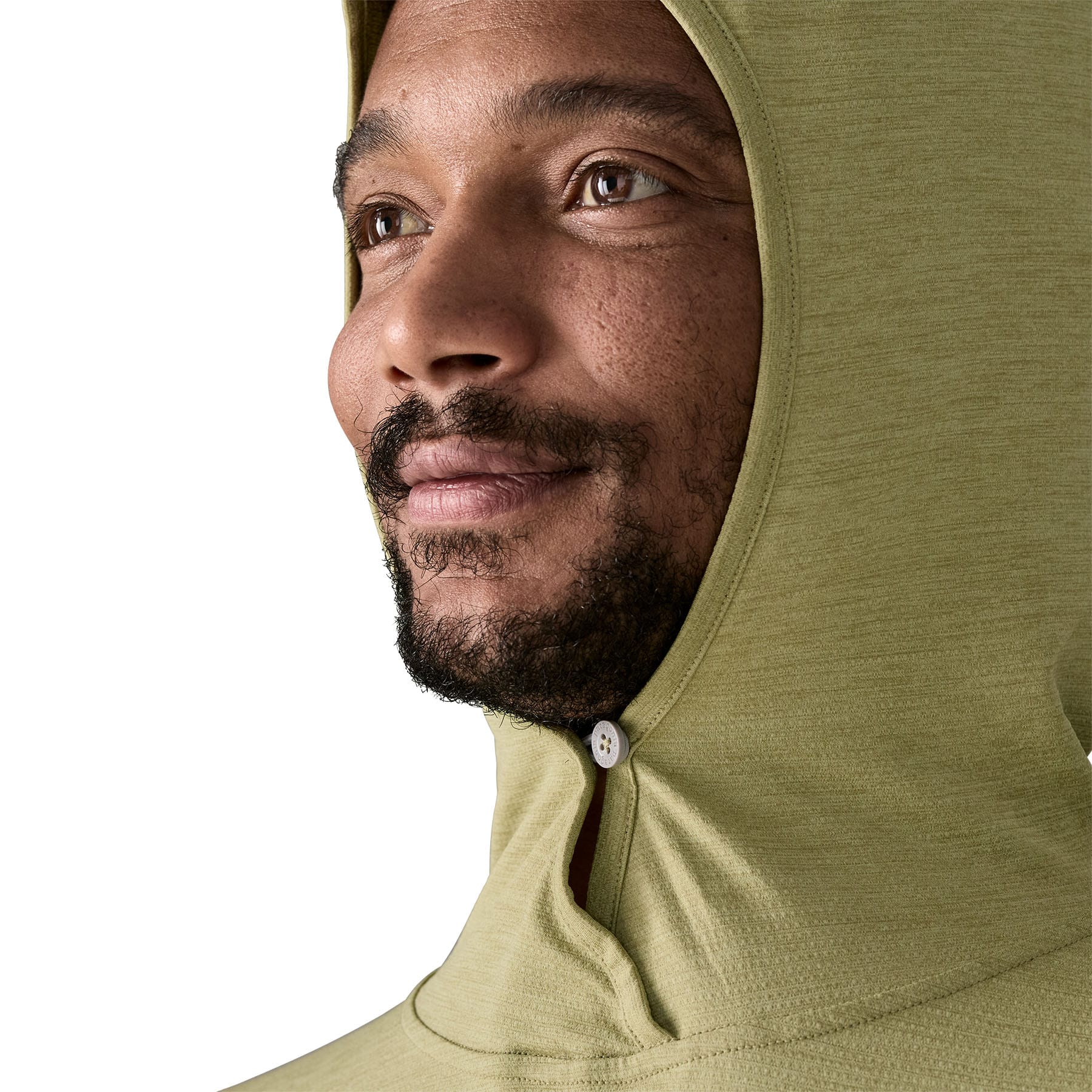 Men's Capilene® Cool Sun Hoody in Gumtree Green - Light Gumtree Green X - Dye | Patagonia Bend