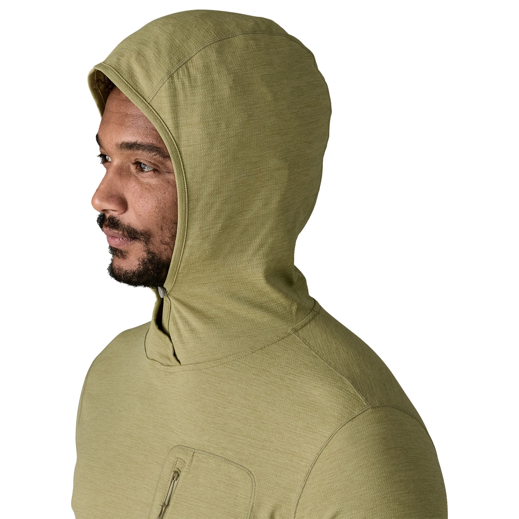 Men's Capilene® Cool Sun Hoody in Gumtree Green - Light Gumtree Green X - Dye | Patagonia Bend