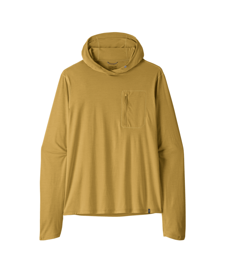 Men's Capilene® Cool Sun Hoody in Lynx Tan - Light Lynx Tan X-Dye | Patagonia Bend