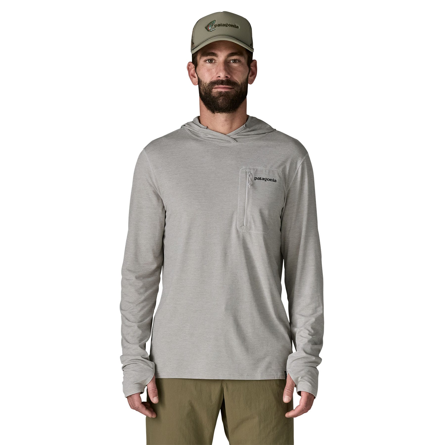 Patagonia Men's Capilene® Cool Sun Hoody - Fitz Roy Trout