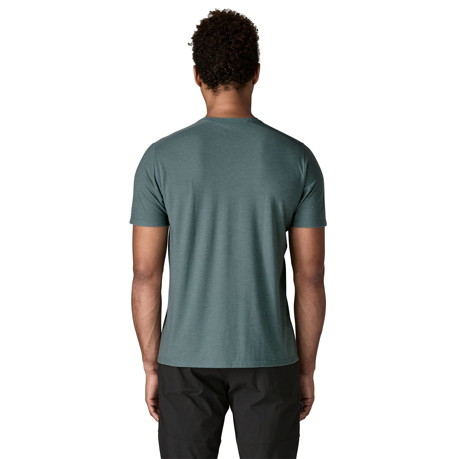 Men's Capilene® Cool Trail Shirt in Blue Sage | Patagonia Bend