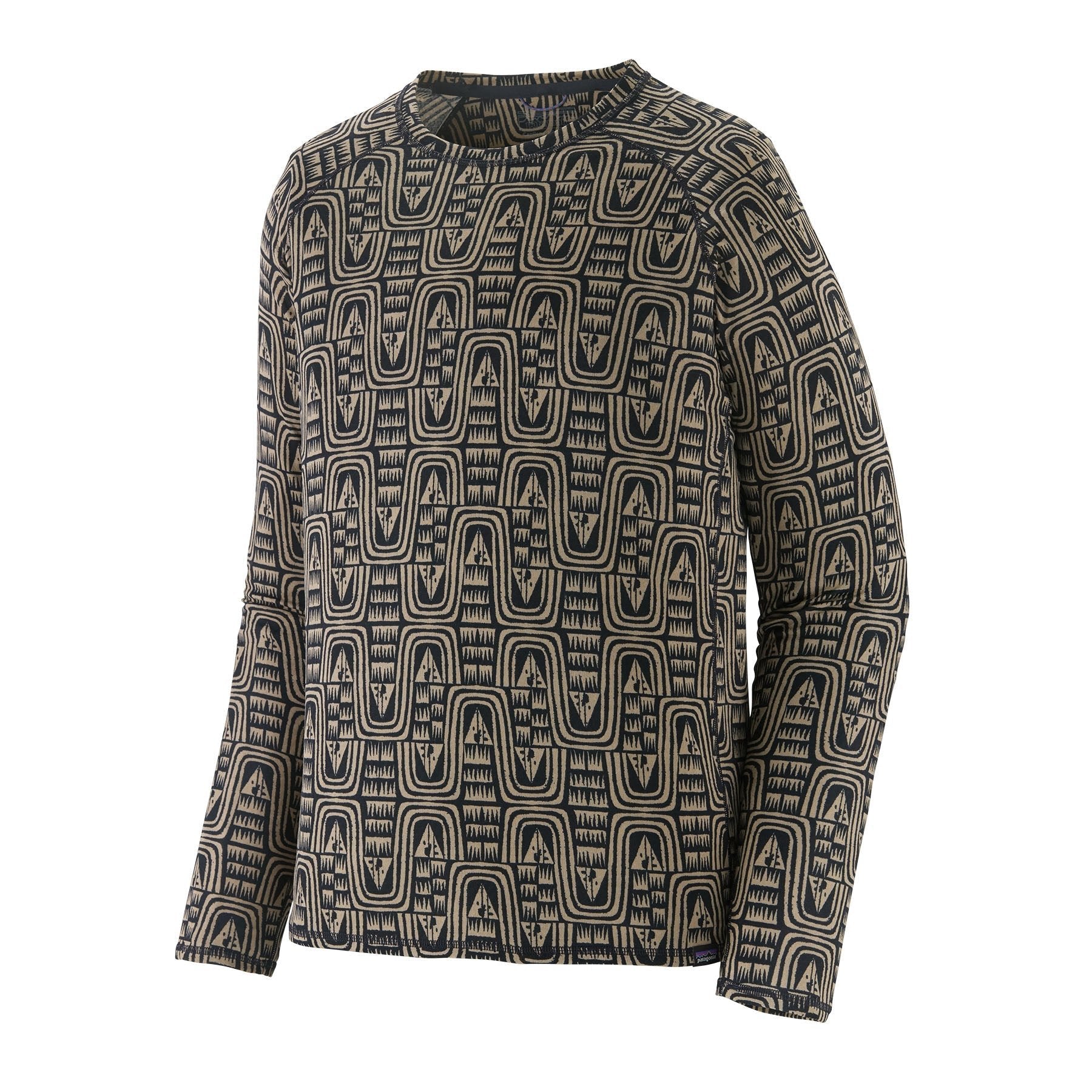 Men's Capilene Midweight Crew in Flow: Sunken Blue | Patagonia Bend
