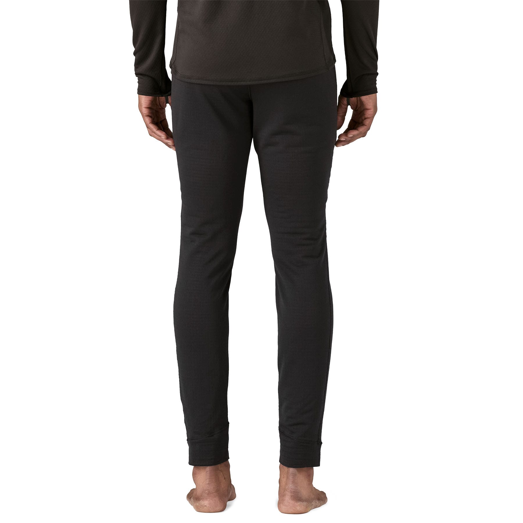Men's Capilene® Thermal Weight Bottoms in Black | Patagonia Bend