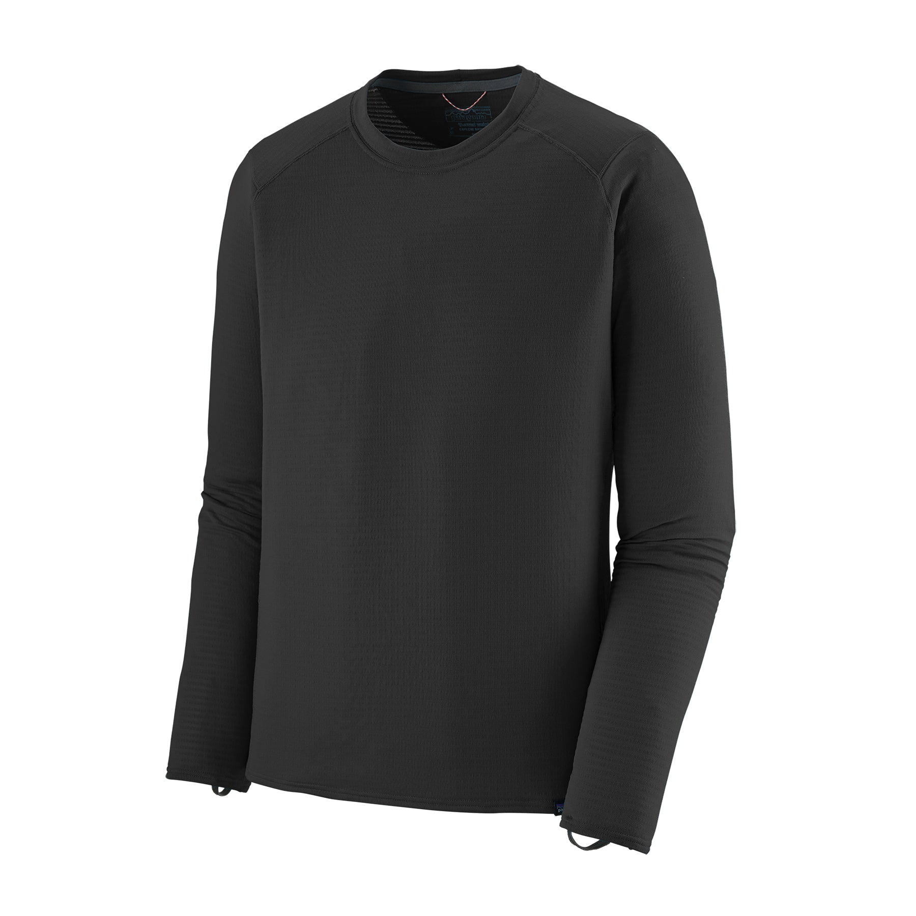 Men's Capilene® Thermal Weight Crew in Black | Patagonia Bend
