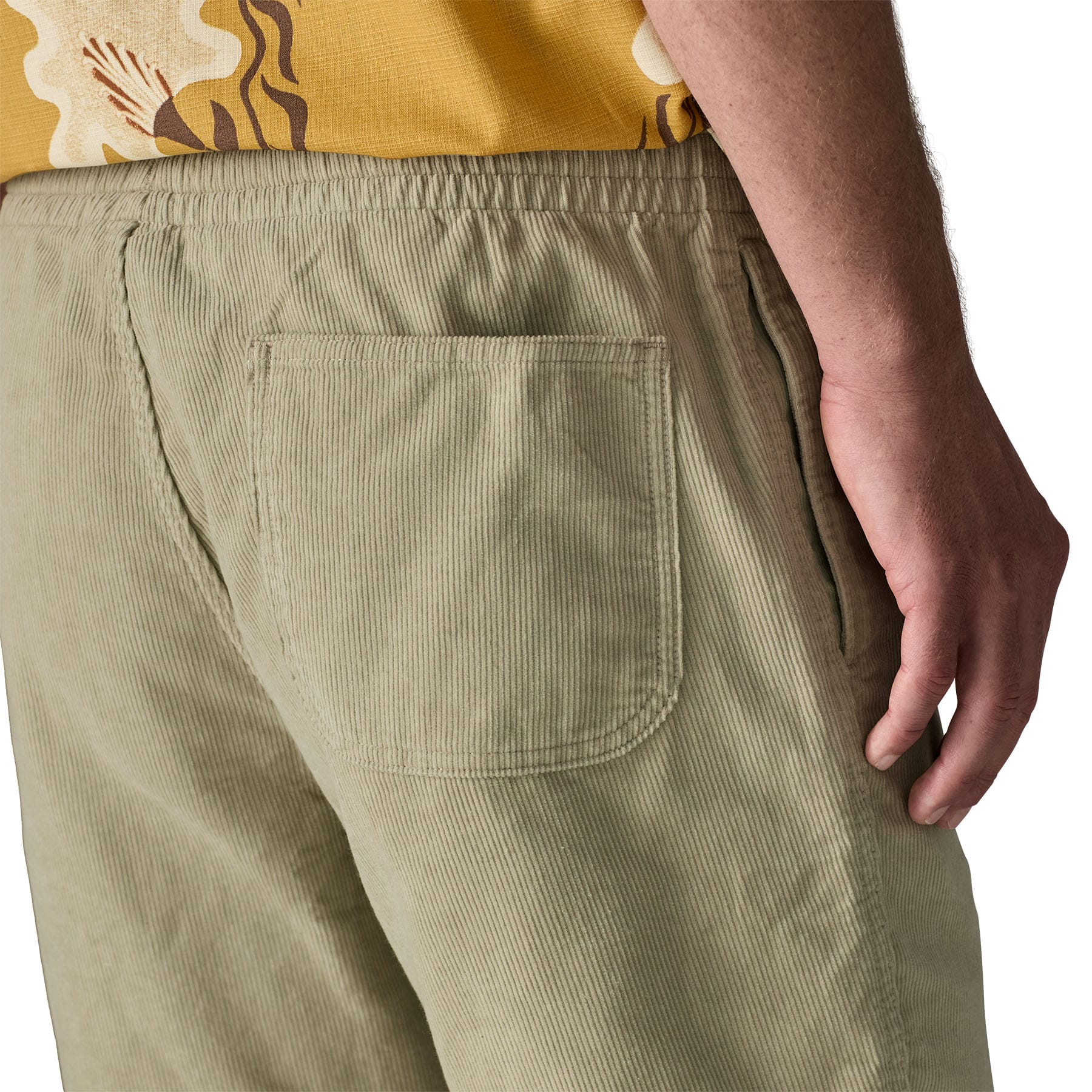 Men's Corduroy Volley Shorts in Gumtree Green | Patagonia Bend