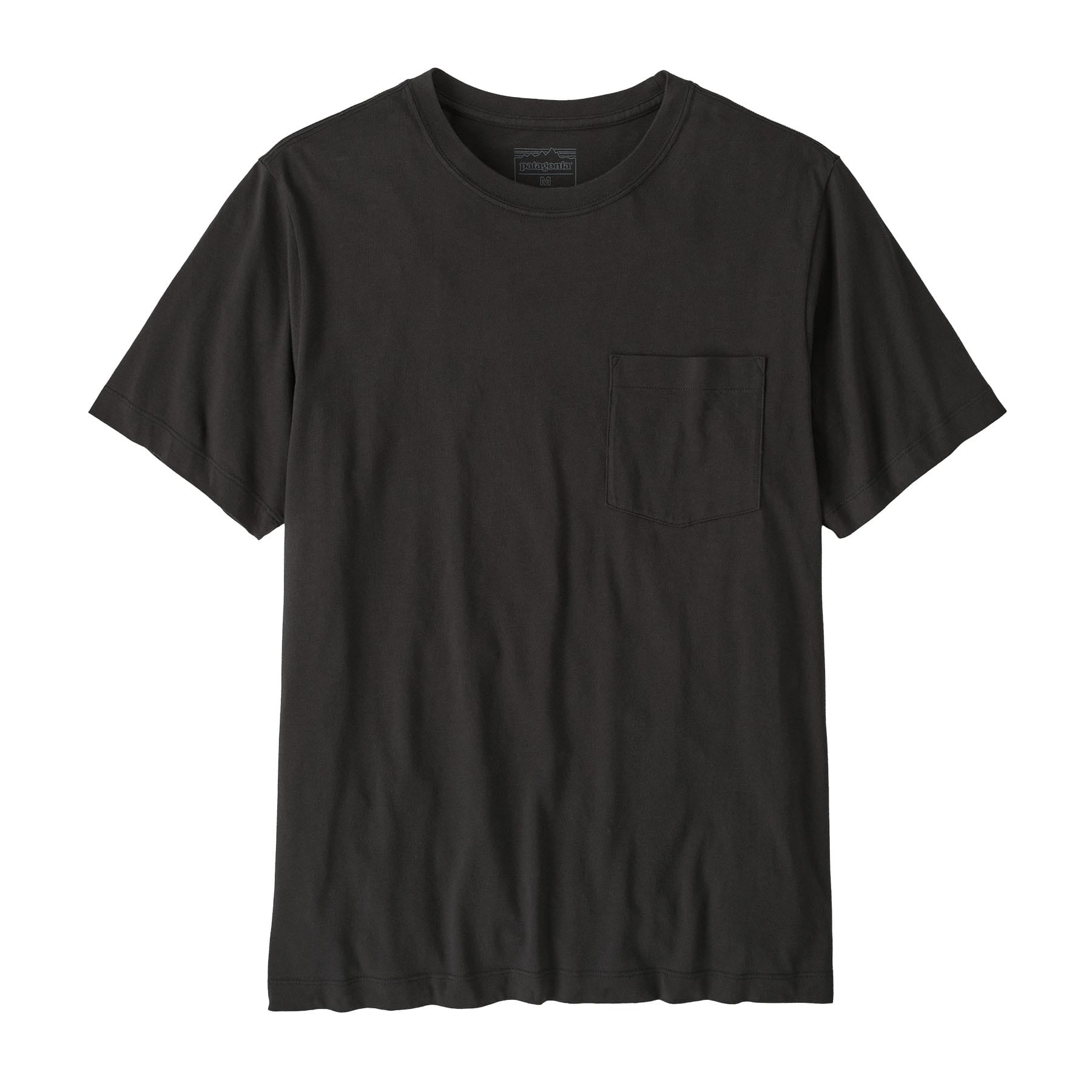 Men's Daily Pocket Tee in Black | Patagonia Bend