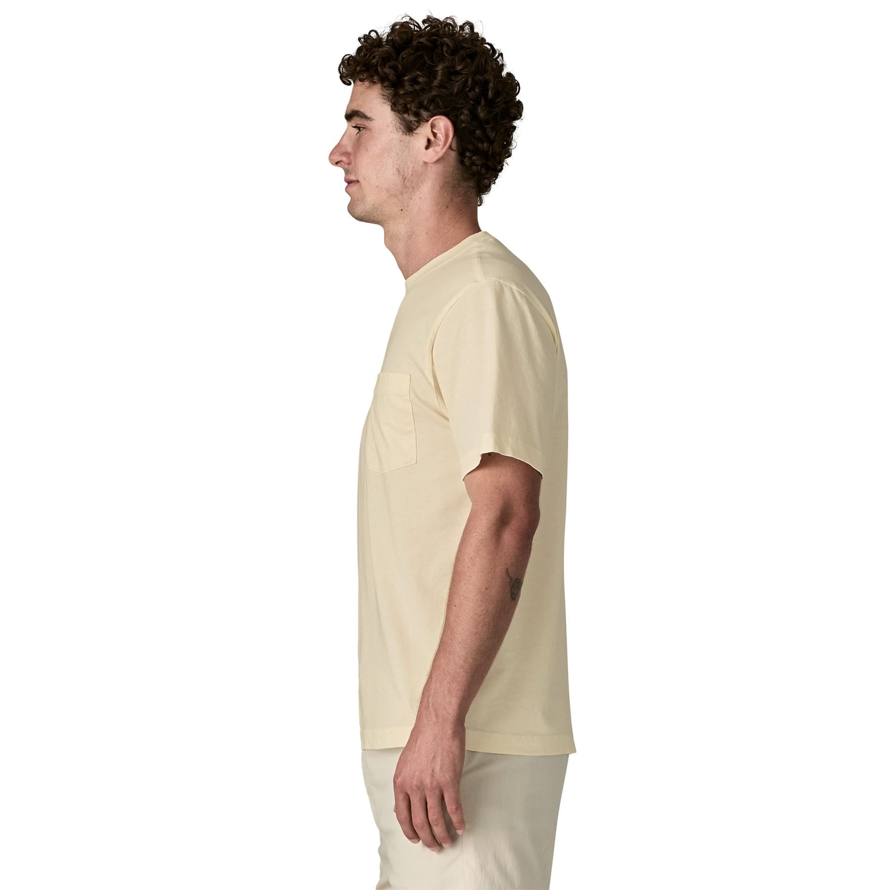 Men's Daily Pocket Tee in Gumtree Green | Patagonia Bend